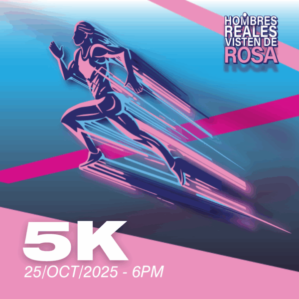 Hombres Reales Visten de Rosa, 5K (2025)